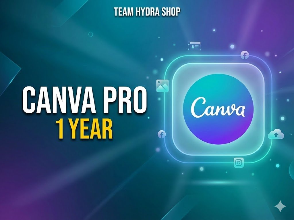 Canva Pro – 1 Year Official Subscription (Personal Email Activation)